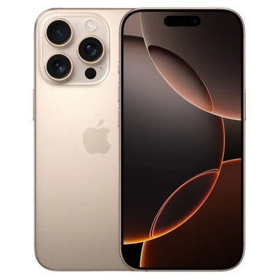 iPhone 16 Pro Titane Desert 512 GB Zeer goede staat - Apple refurbished smartphone