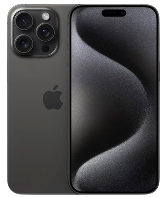 iPhone 15 Pro Titane noir 128 GB Perfecte staat - Apple refurbished smartphone