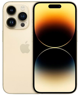 iPhone 14 Pro Gold 128 GB Perfecte staat - Apple refurbished smartphone