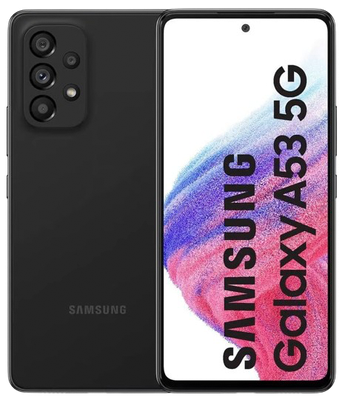 Galaxy A53 Black 128 GB Goede staat - Samsung refurbished smartphone