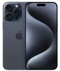 iPhone 15 Pro Max Titane bleu 256 GB Zeer goede staat - Apple refurbished smartphone