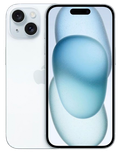 iPhone 15 Blue 128 GB Zeer goede staat - Apple refurbished smartphone
